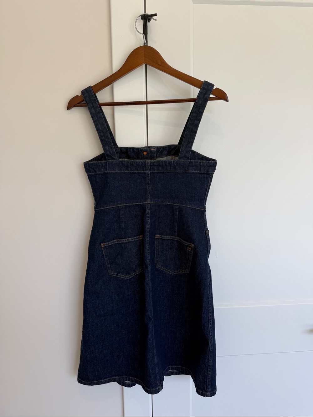 Madewell Denim Mini Dress with Front Buttons - Picture 8 of 9